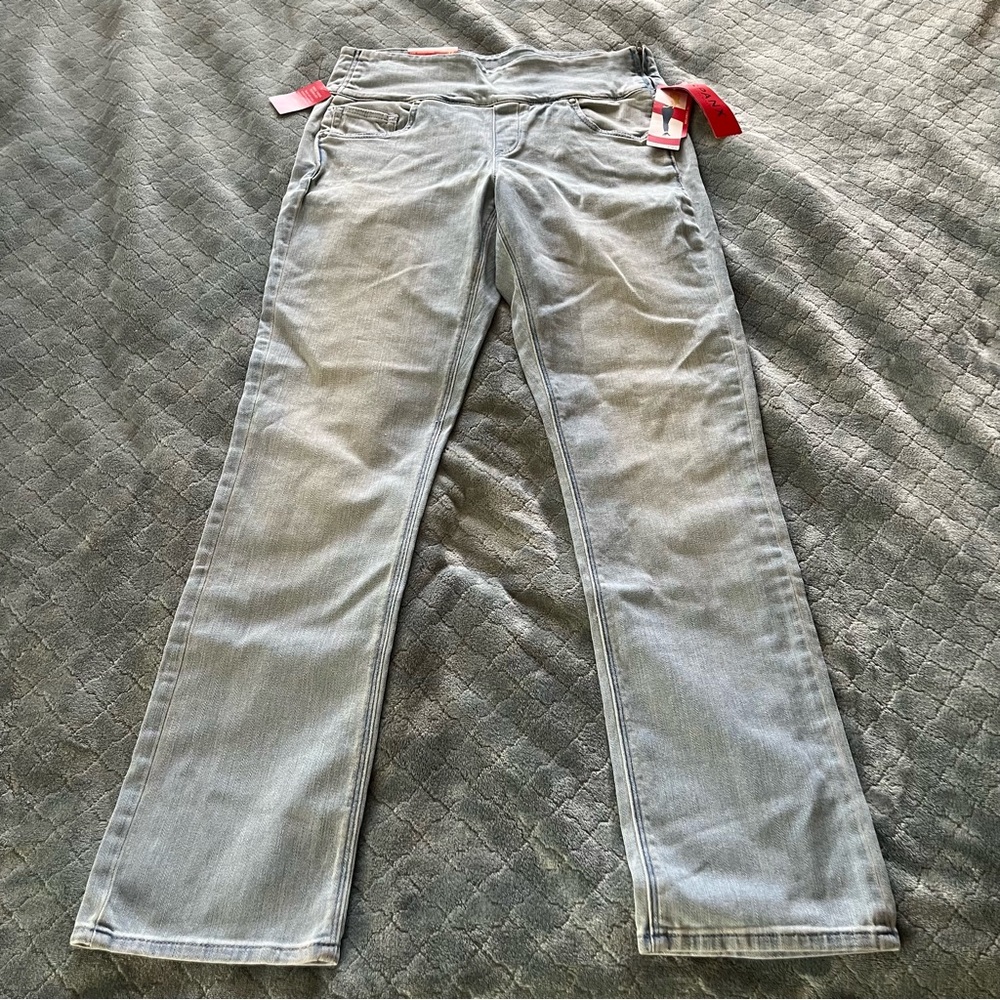 SPANX Gray‎ Straight Leg Jeans Classic Style